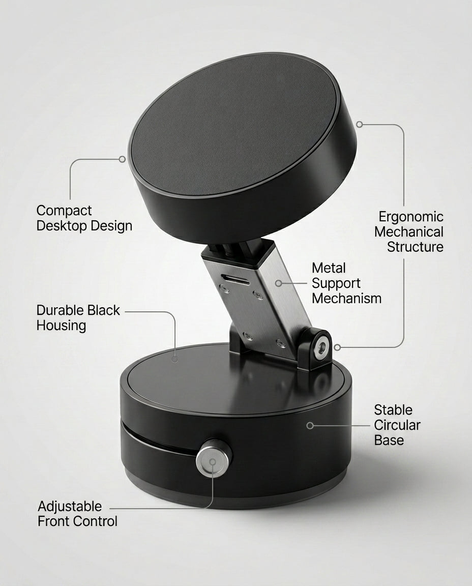 Double-Sided Vacuum Magnetic Phone Holder