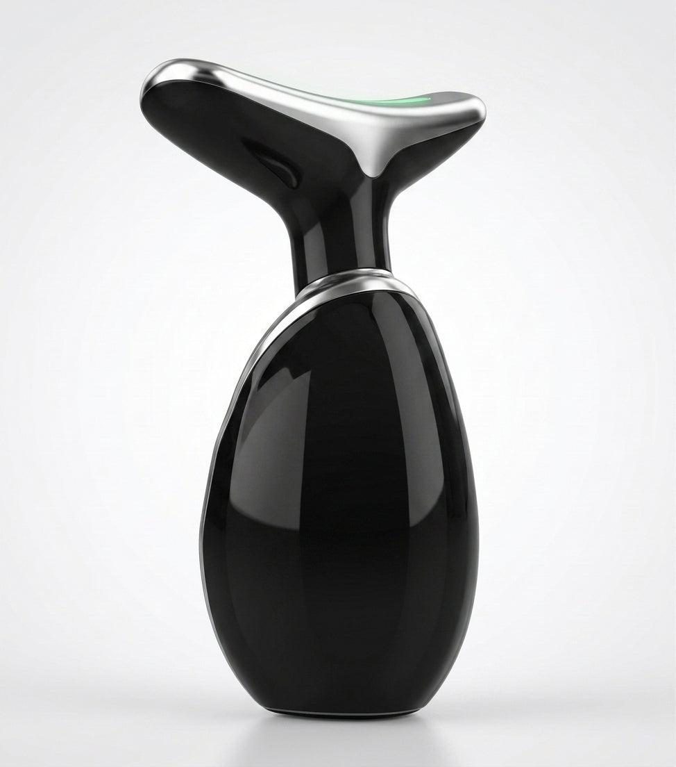 Vegena Face Massager Against Wrinkles, Face Beauty Device, Electric Face Massager Anti-Wrinkle with 3 Modes 45°C Anti-Wrinkle Face Device Skin Tightening Ems Face Care Device Anti-Wrinkle