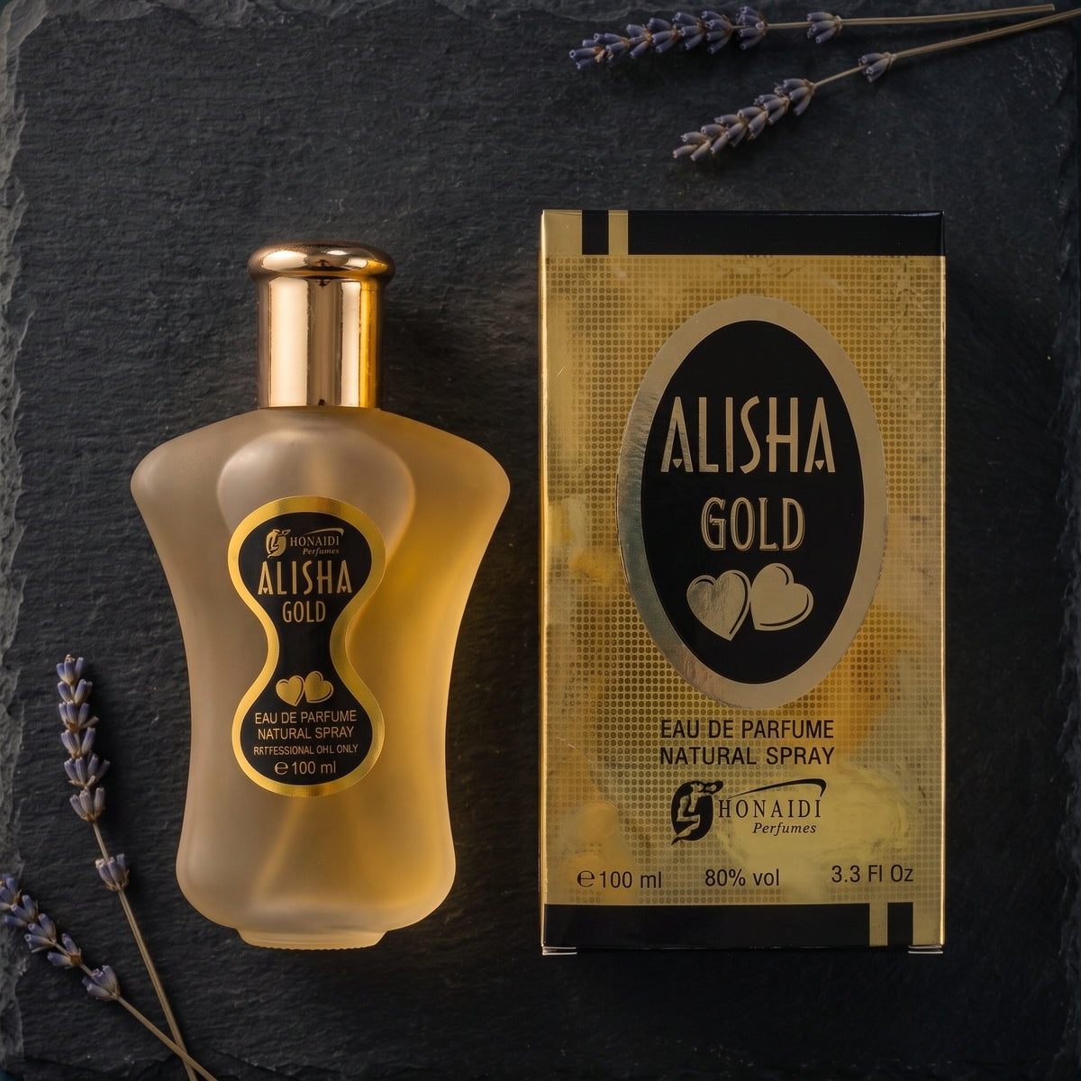 Elevate Your Senses with Alisha Gold Eau De Parfume by Hunaidi