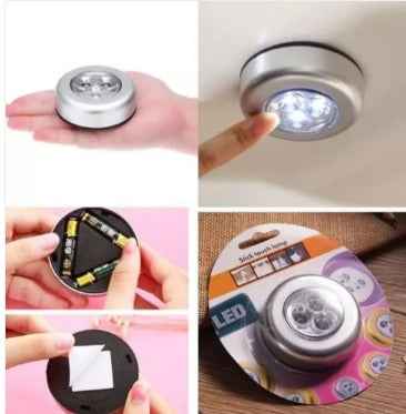 3 Bulb Touch Light Powered Touch Control Under Cabinet Light ( made in China)