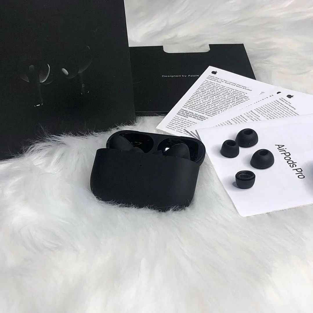 Airpods Pro 2 Noise Reduction Wireless Earbuds - Airpods Pro 2 with ANC | Airpods For Android & IOS - Black