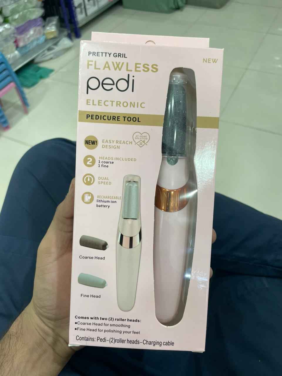 Rechargeable Foot Callus Remover With 1 Extra Head | Foot Pedi | Grinder For Soft Skin | Find Back Feet Care