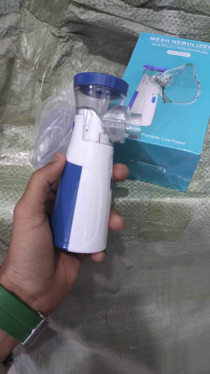 lPortable Mesh Nebulizer – Quiet & Rechargeable for Kids and Adults