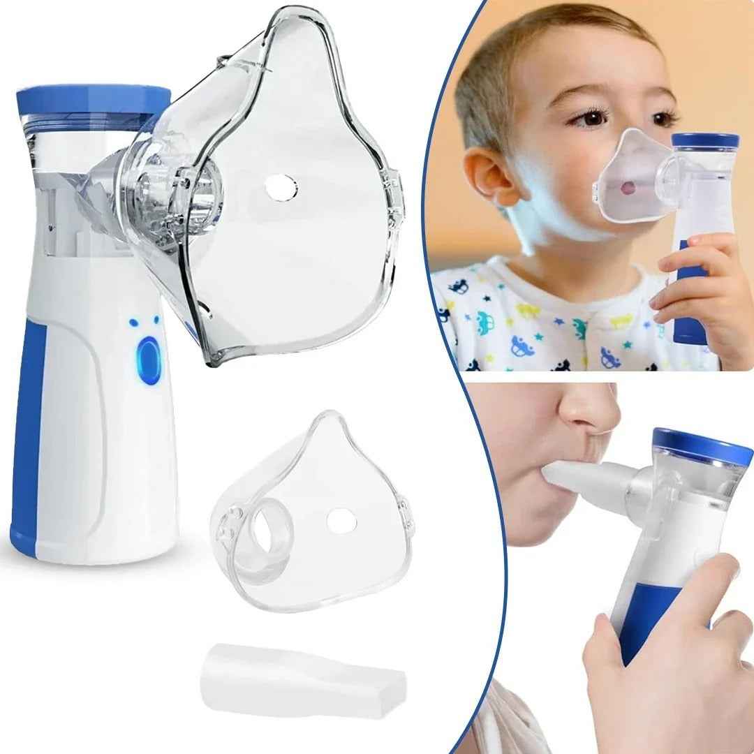 lPortable Mesh Nebulizer – Quiet & Rechargeable for Kids and Adults