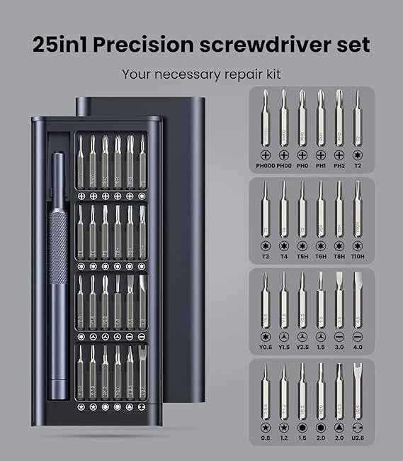 Mini Screwdriver 25 Tool Kit