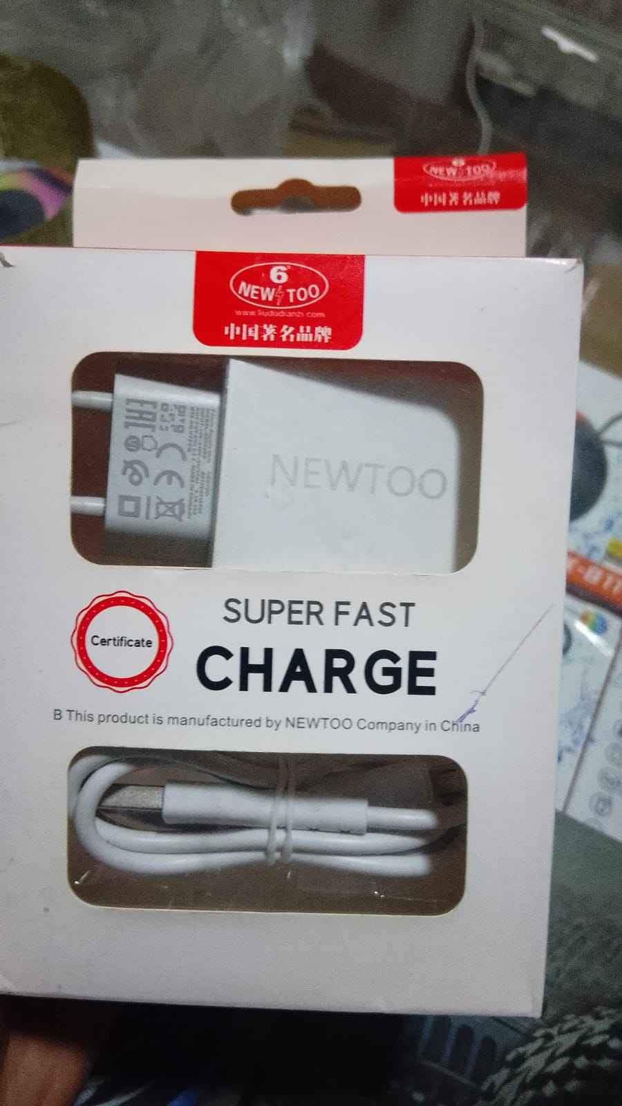 USB Charging Cable & Power Adapter Set – Fast Charging Cable with Wall Charger for Smartphones