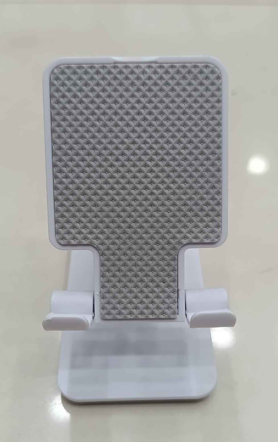 Adjustable Desktop Phone Holder Stand – Universal Mobile Stand with Angle & Height Adjustment | Foldable Anti-Slip Cell Phone Holder for All Smartphones