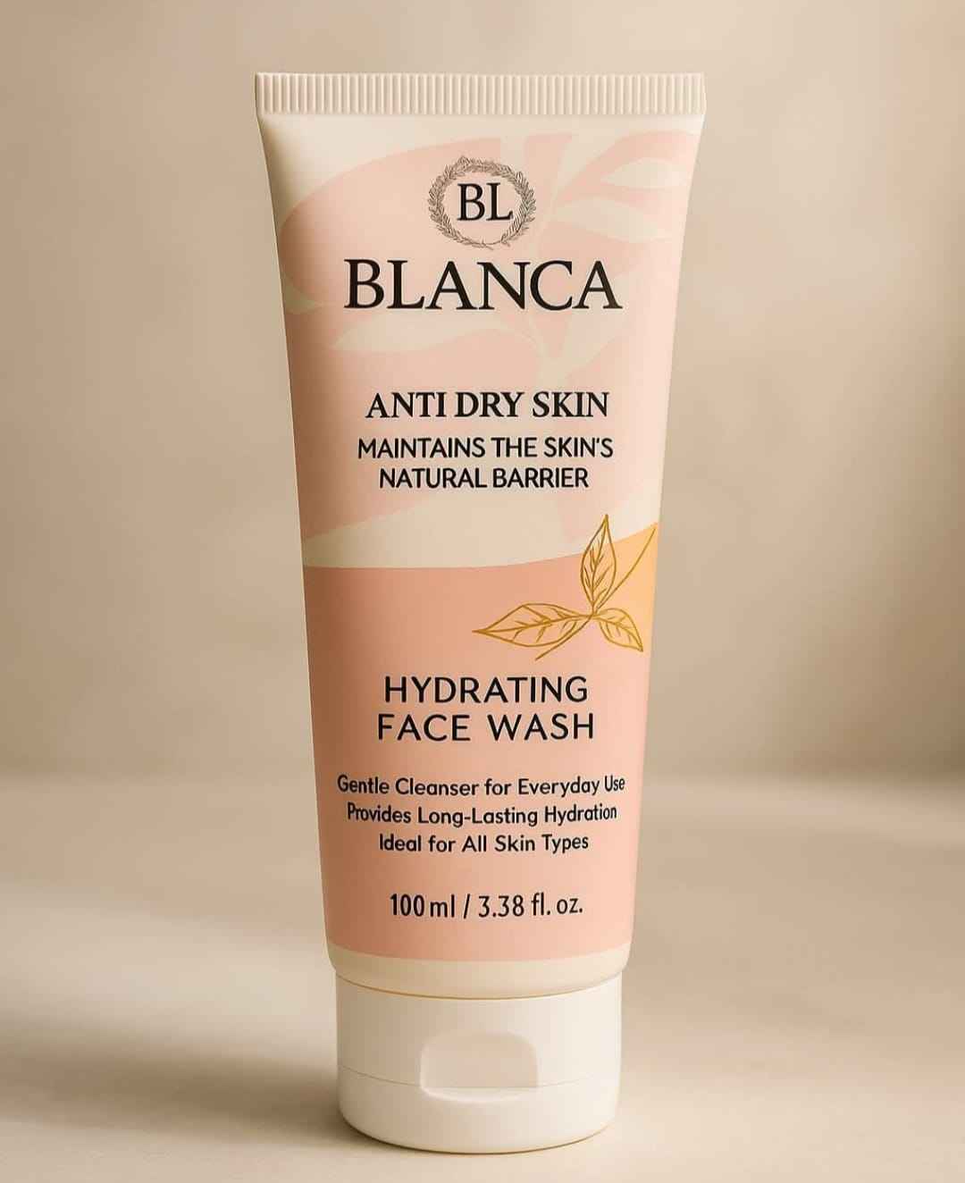 Blanca Anti Dry Skin Hydrating Facewash 100ml Gentle Cleanser For Moisturized Smooth And Healthy Skin