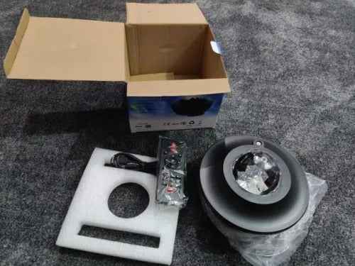 USB Starry Projector Light | Ocean Wave & Star Sky Night Lamp With Bluetooth Speaker