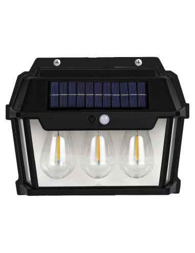 Solar Interaction Wall Lamp Outdoor Motion Sensor Light Solar Powered LED Wall Light Waterproof
