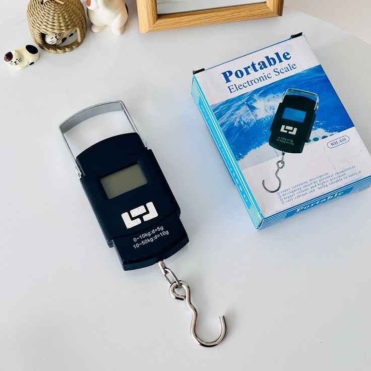 WH-A08 Portable Electronic Scale – 50kg Digital Hanging Luggage Scale