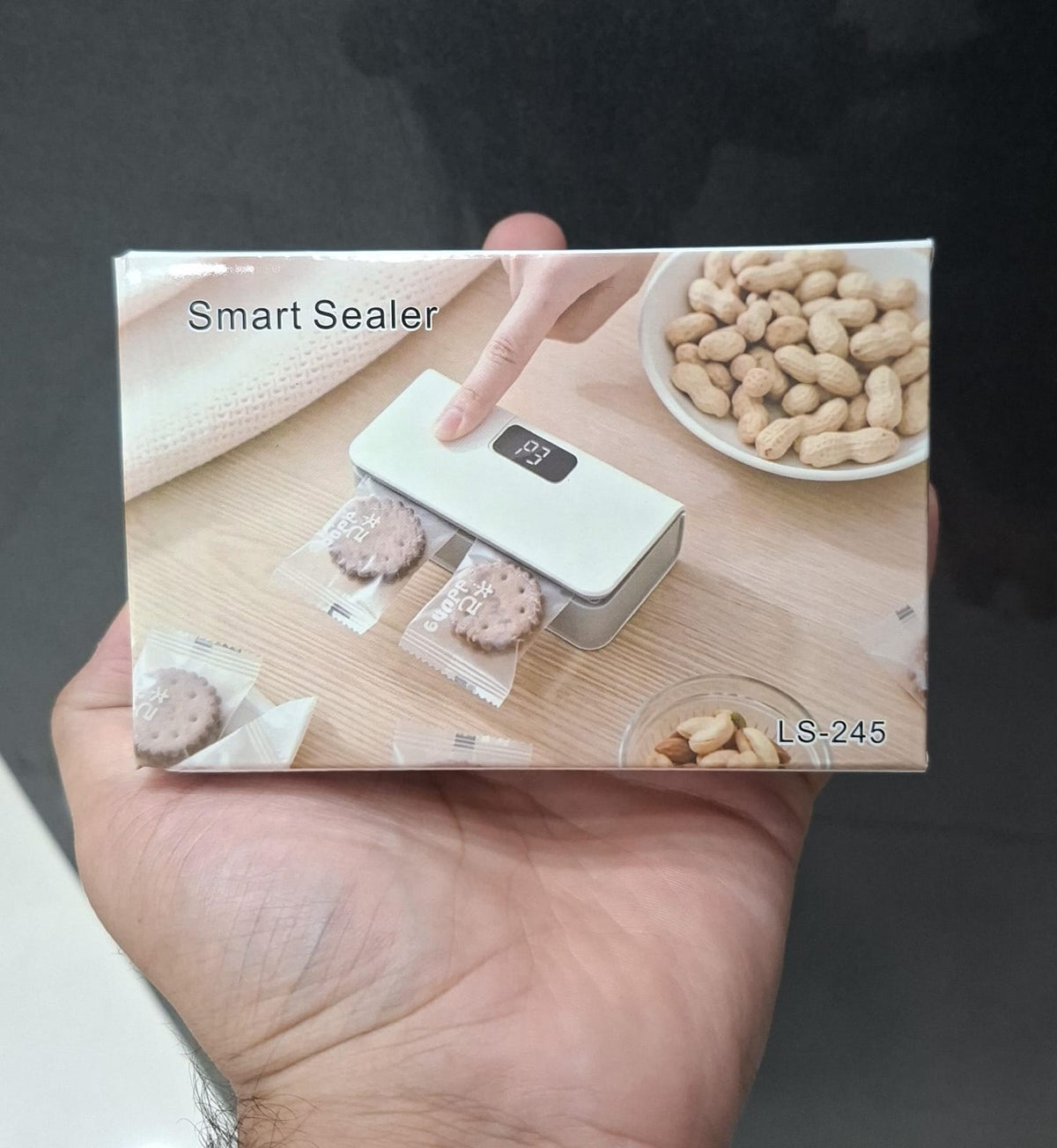 Smart Sealer LS 245 Quick Easy Bag Sealing Lightweight Portable Design Keeps Snacks And Food Fresh Convenient Household Tool