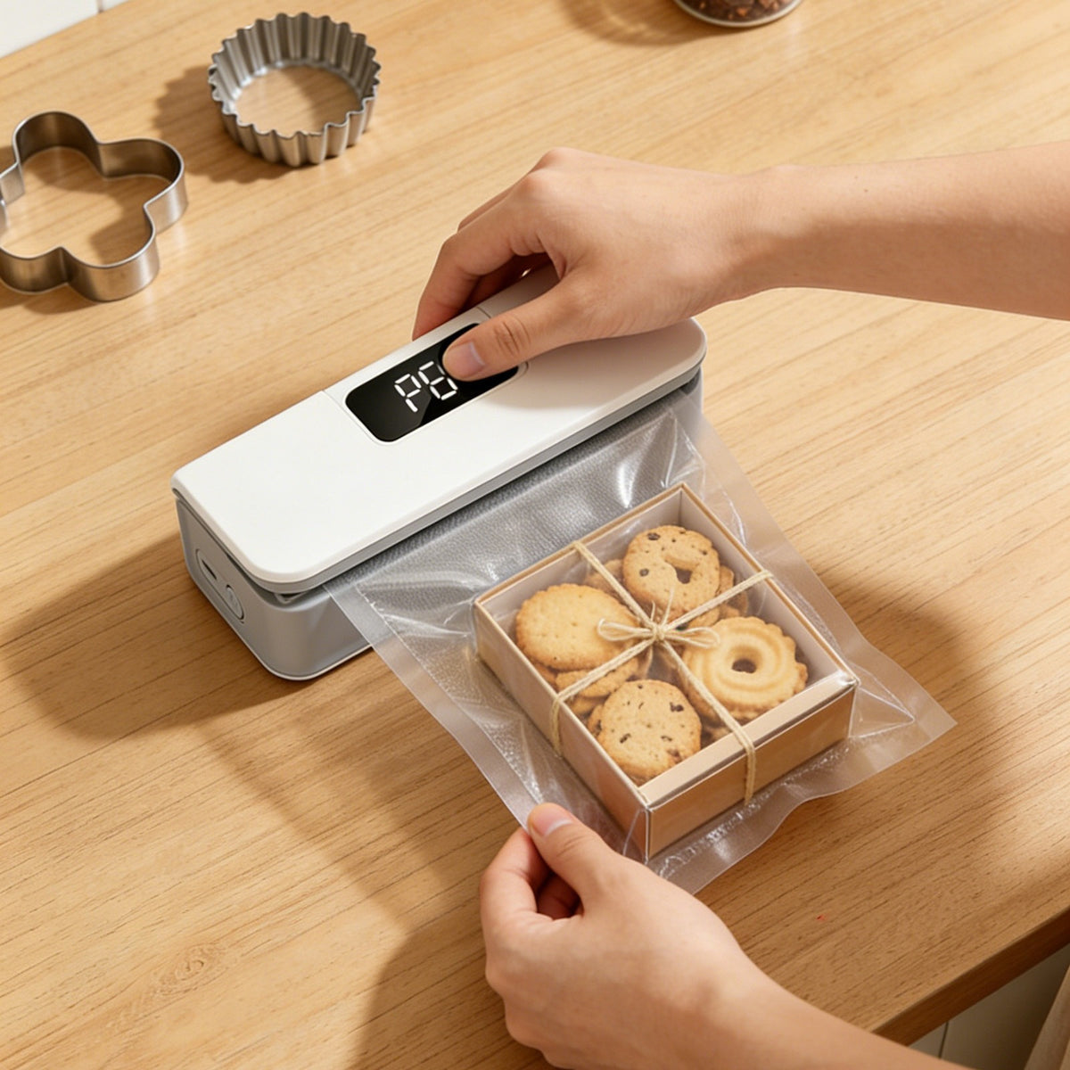 Smart Sealer LS 245 Quick Easy Bag Sealing Lightweight Portable Design Keeps Snacks And Food Fresh Convenient Household Tool