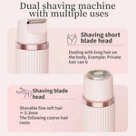 2-in-1 Dual Head Shaver & Electric Trimmer for Women - High Quality