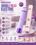 2-in-1 Dual Head Shaver & Electric Trimmer for Women - High Quality