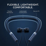 Lenovo HE05X Wireless Bluetooth Neckband Earphones – Magnetic Sports Earbuds with HD Sound & Built-in Mic