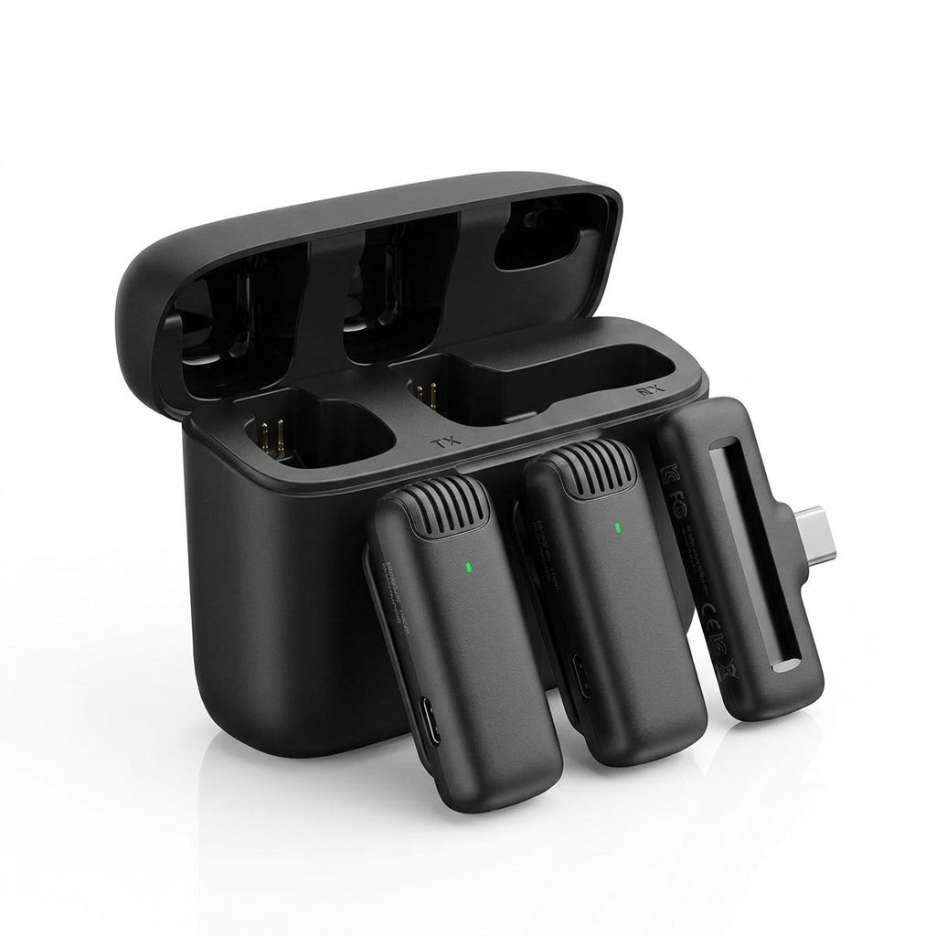 Enhance Your Audio Experience with the J13 Dual Wireless Lavalier Microphone