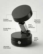 Double-Sided Vacuum Magnetic Phone Holder