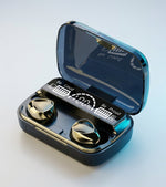 M10 TWS Wireless Bluetooth Earbuds with 9D Noise Reduction & Digital Display Charging Case