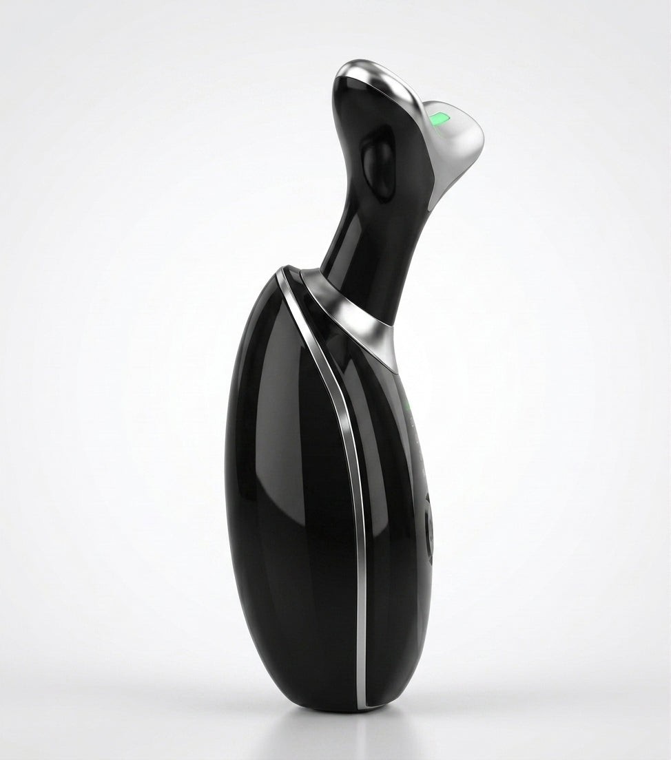 Vegena Face Massager Against Wrinkles, Face Beauty Device, Electric Face Massager Anti-Wrinkle with 3 Modes 45°C Anti-Wrinkle Face Device Skin Tightening Ems Face Care Device Anti-Wrinkle