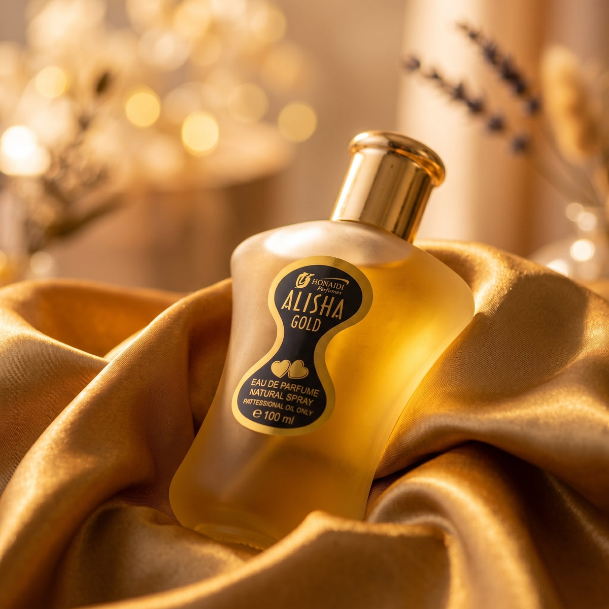 Elevate Your Senses with Alisha Gold Eau De Parfume by Hunaidi