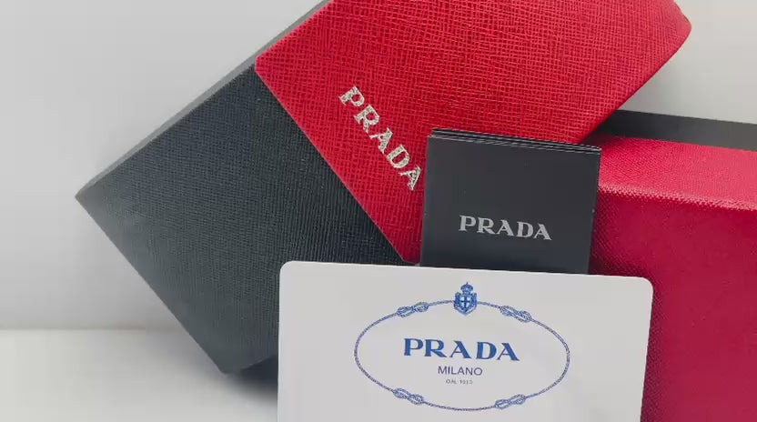 Prada Round Metal Frame Sunglasses For Men And Women With Stylish Tinted Lenses