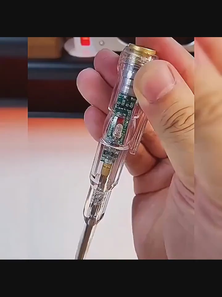 Intelligent LED Photometer Test Pen 24-250V | LED Voltage Tester Pen | Voltage Tester Electric Screwdriver Indicator | Tester for Electricity | Electric Tester Screwdriver | Circuit & Electricity Tester | Daraz.pk